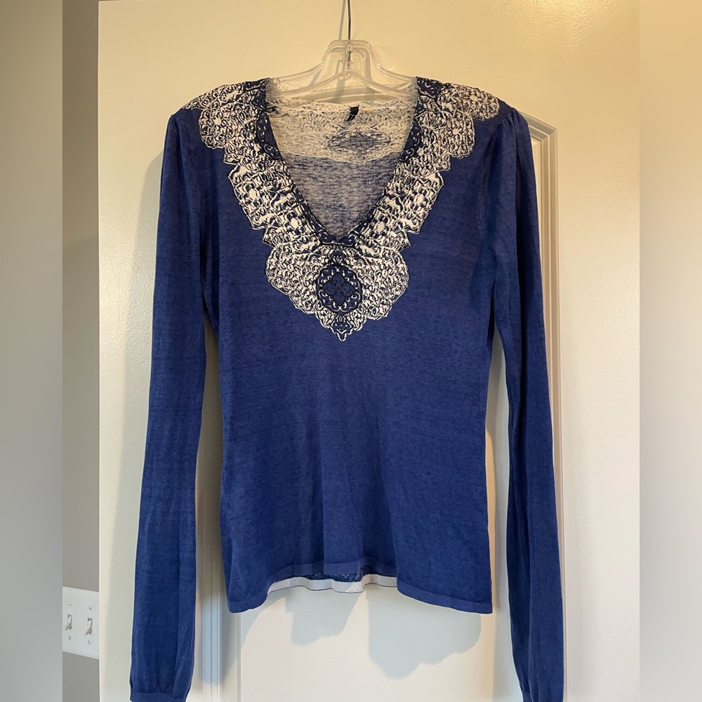 Tahari Silk sweater.